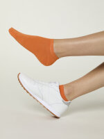 NUR DIE Damen Sneakersocken Colour - orange - Größe 35-38