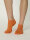 NUR DIE Damen Sneakersocken Colour - orange - Größe 35-38