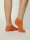 NUR DIE Damen Sneakersocken Colour - orange - Größe 35-38