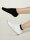 NUR DIE Damen Modal Sneakersocken 2er Pack - schwarz  - Größe 35-38