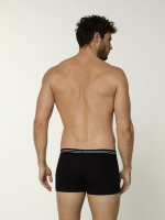 NUR DIE Herren 2er Pack Boxershorts Cotton Stretch - schwarz - Größe 5 | M | 50