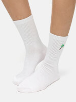 NUR DIE Unisex Socken Good Vibes - Palme - Größe 43-46