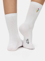 NUR DIE Unisex Socken Good Vibes - Eis - Größe 43-46