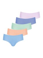 NUR DIE Damen Hipster 5er Pack - orchid mix - Größe 36-38