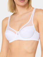 NUR DIE Damen BH mit Bügel Pure Elegance - weiss - Größe 85 C