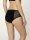 NUR DIE Periodenunterwäsche Panty mit Spitze - ALLES GEREGELT extrastark - schwarze Spitze - Größe 44-46
