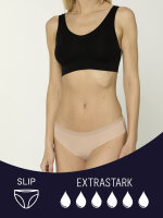 NUR DIE Periodenunterwäsche Invisible Slip - ALLES GEREGELT extrastark - schwarz - Größe 32-34