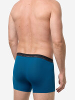 NUR DIE Herren Boxershorts Microfaser 5er Pack  petrol - Größe M