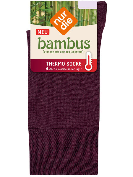 NUR DIE Damen Thermo Socken Bambus¹