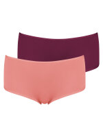 NUR DIE Damen Panty - 2er Pack - feige/rose - Größe 36-38