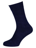 NUR DIE Herren Socken Baumwolle Business Pack 2er Pack - maritim/aubergine - Größe 39-42