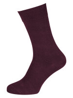NUR DIE Herren Socken Baumwolle Business Pack 2er Pack - maritim/aubergine - Größe 39-42