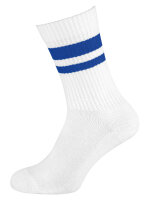 NUR DIE Herren Sport Socken 3er Pack - mix blau/grau - Größe 43-46