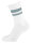 NUR DIE Herren Sport Socken 3er Pack - mix blau/grau - Größe 43-46