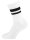 NUR DIE Herren Sport Socken 3er Pack - mix weiß/schwarz - Größe 39-42