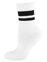 NUR DIE Damen Sport Socken 3er Pack - mix weiß/schwarz - Größe 35-38