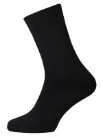 NUR DIE Herren Thermo Socken Bambus¹ - schwarz - Größe 39-42
