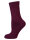 NUR DIE Damen Thermo Socken Bambus¹ - aubergine - Größe 35-38