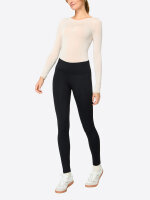 NUR DIE Damen Thermo Leggings - Relax & Go - schwarz - Größe 40-42