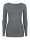NUR DIE X KILIAN KERNER Damen Longsleeve Roundneck mit Kaschmir - grau - Größe S