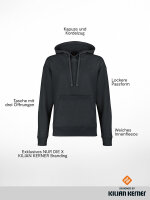 NUR DIE X KILIAN KERNER Damen Kapuzenpullover - schwarz - Größe 32-34