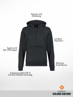 NUR DIE X KILIAN KERNER Herren Kapuzenpullover - schwarz - Größe XL