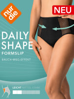 NUR DIE Damen Shaping Formslip Daily Shape - schwarz - Größe 36