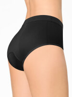 NUR DIE Periodenunterwäsche High Waist Slip - ALLES GEREGELT extrastark - schwarz - Größe 36-38