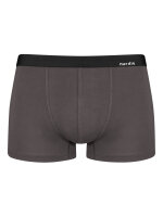 NUR DIE Herren Retro Boxershorts Ultrasoft Bambus¹ - anthrazit - Größe M