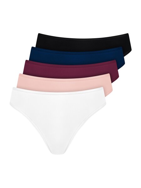 NUR DIE Damen Slip Mini 5er Pack - mode 1 - Größe 36-38