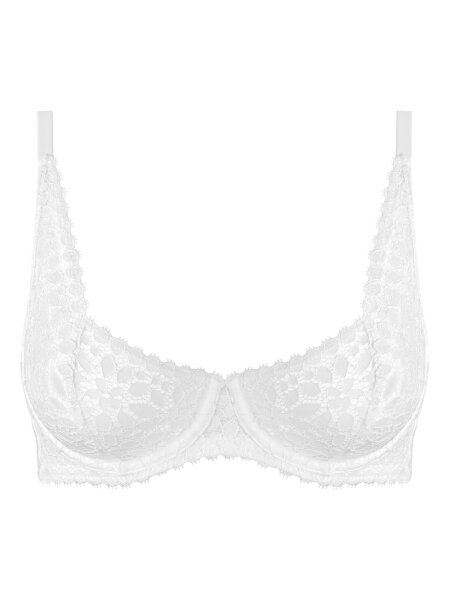 NUR DIE Damen BH mit Bügel Daily Lace - weiß - Größe 80C