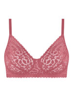NUR DIE Damen BH ohne Bügel Daily Lace - baroque rose - Größe 75B