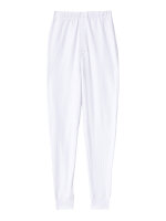 NUR DIE Herren Lange Thermo Unterhose Thermohose - weiß - Größe XL