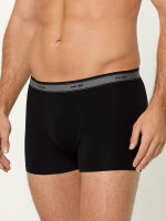 NUR DIE Herren Boxershorts Organic Cotton 5er Pack - black/darkblue - Größe L