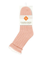 NUR DIE Damen Flausch Socken - rose - Größe 36-37