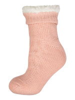 NUR DIE Damen Flausch Socken - rose - Größe 36-37