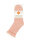 NUR DIE Damen Flausch Socken - rose - Größe 36-37
