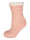 NUR DIE Damen Flausch Socken - rose - Größe 36-37