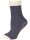 NUR DIE Damen Socken Stopper Wohlfühl - grau - Größe 35-38