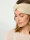 NUR DIE Damen Stirnband - Weich & Warm - beige melange - Größe one size