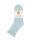 NUR DIE Damen Flausch Socken - blau - Größe 36-37