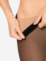 NUR DIE Damen Feinstrumpfhose Warm & Transparent Print 2-Pack heartsback - Größe 38-40