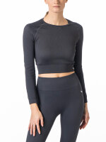 NUR DIE x KILIAN KERNER Damen Crop Top in Ripp-Optik