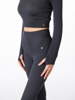NUR DIE x KILIAN KERNER Damen Crop Top in Ripp-Optik