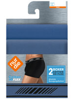 NUR DIE Herren Boxer Cotton 3D-Flex 2-Pack