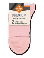 NUR DIE Damen Socken Premium Soft Modal 2-Pack