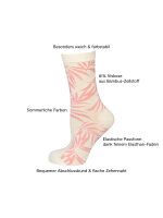 NUR DIE Damen Socken Bambus¹ Fancy 2er Pack