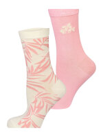 NUR DIE Damen Socken Bambus¹ Fancy 2er Pack