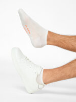 NUR DIE Herren Sneaker Socken Bambus¹ 2er Pack - weiß-grün - Größe 39-42