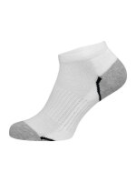 NUR DIE Unisex Sneaker Socken Sport 3er Pack - weiß - Größe 35-38